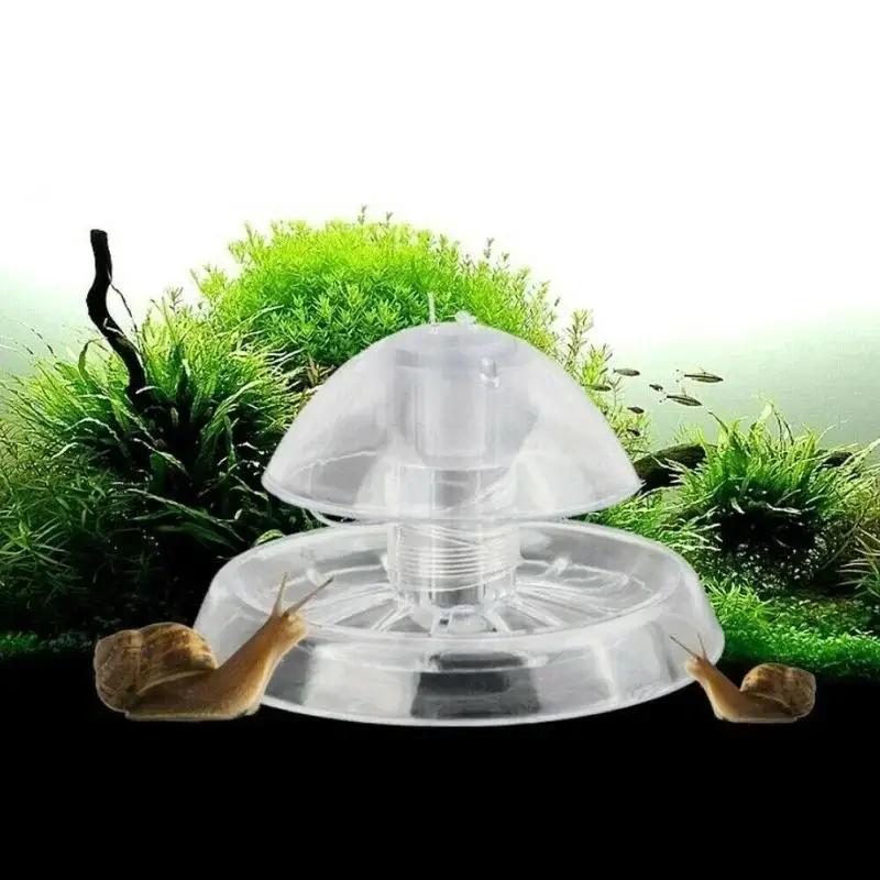 Planted Aquarium Materials - 2026 Neu 6/8CM Klare Plastik-Schneckenfalle Aquarium