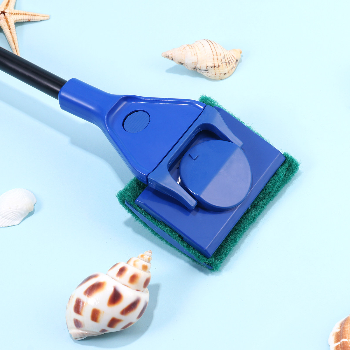 Planted Aquarium Cleaning Kit - 5-in-1 Aquarium-Reinigungsset: Fischglasreiniger, Algennetz, Pflanzenheber, Kiesrechen