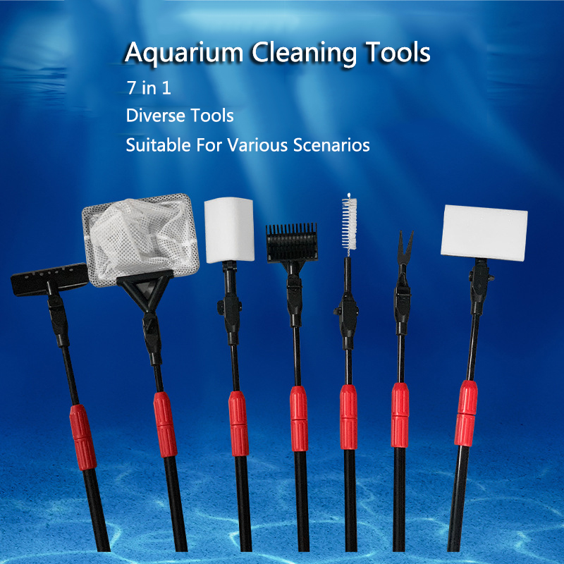Planted Aquarium Cleaning Kit - 7in1 Aquarium Fisch Tanks Reinigung Werkzeuge