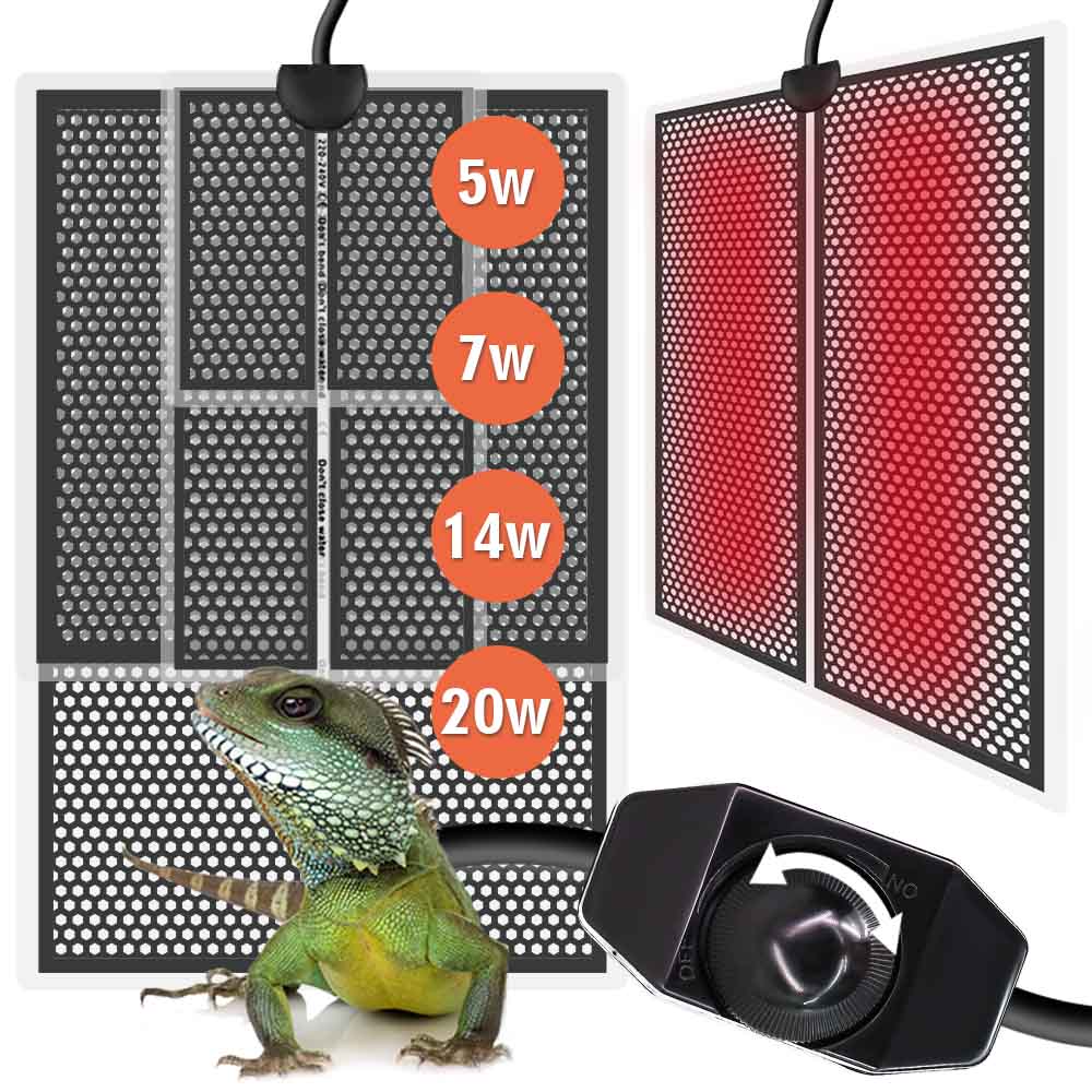 Planted Aquarium Heater - 5/7/14/20W Reptil Wärme Matte Pflanzen Heizung