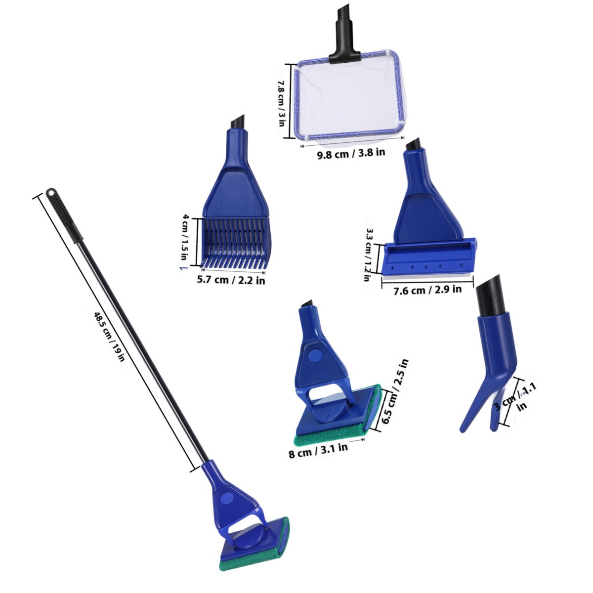 Aquarium-Reinigungsset 5-in-1  – Planted Aquarium Cleaning Kit Bewertung und Preis