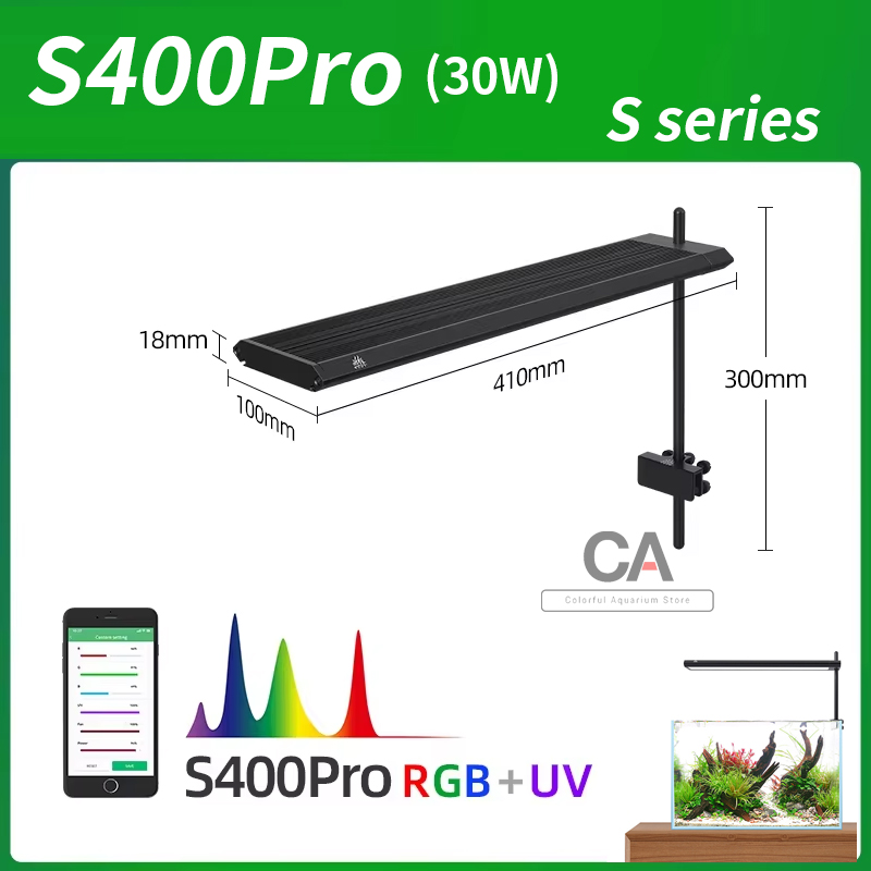 WEEK AQUA S Serie RGB+UV Volls – Planted Aquarium Materials Bewertung und Preis