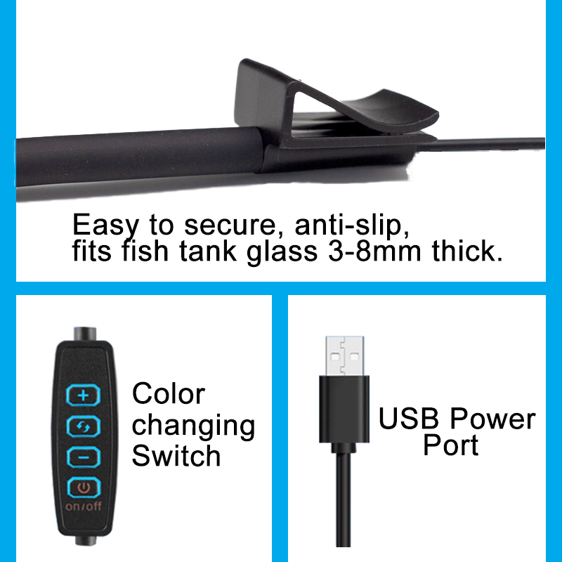 USB Aquarium LED Lampe Aquariu – Aquarium Plant Iron Bewertung und Preis