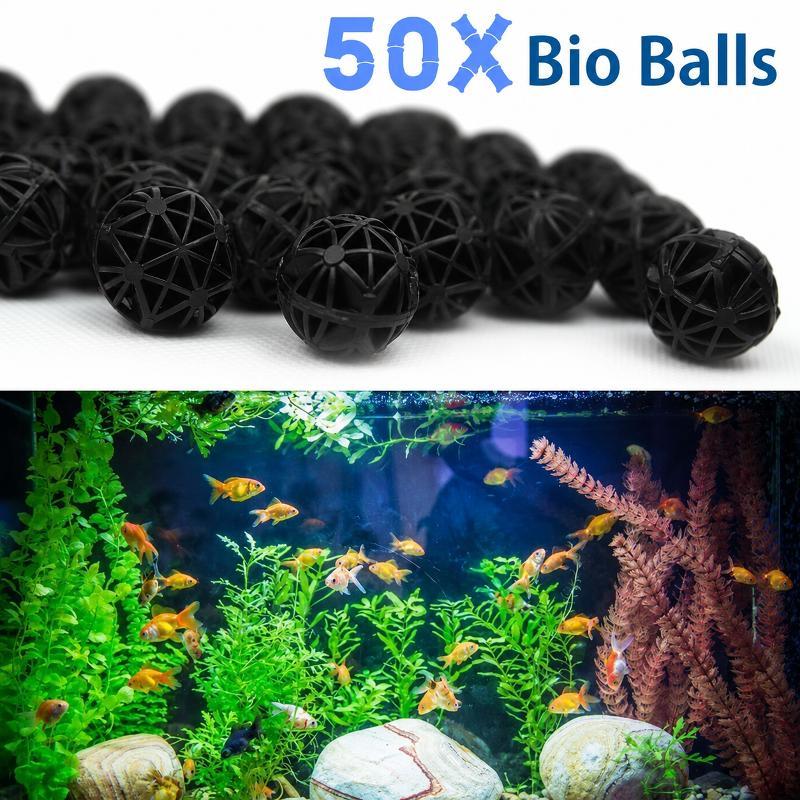 50 Stück 16mm Aquarium Bio-Fil – Planted Aquarium Kit Bewertung und Preis