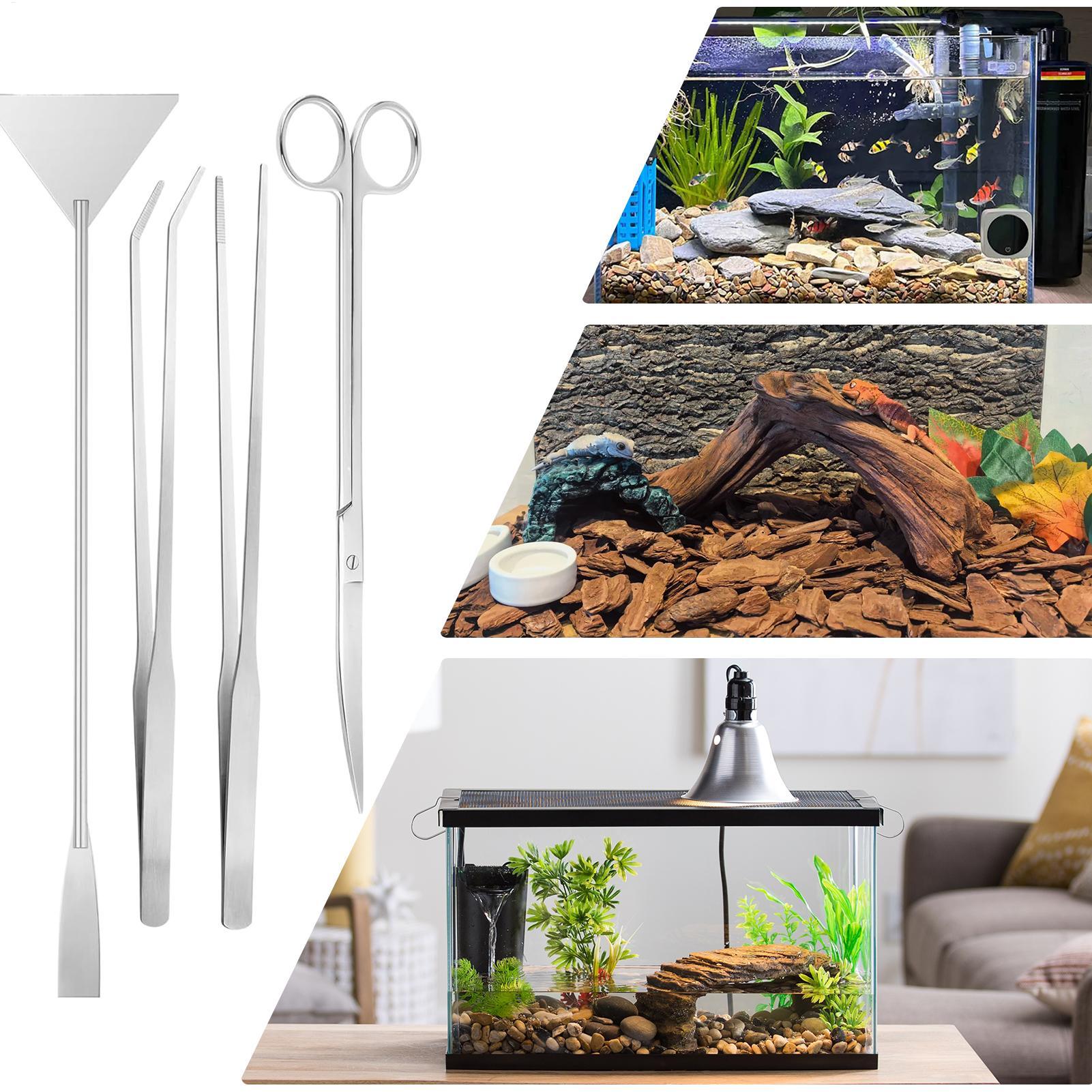 4-teiliges Aquarium-Werkzeugse – Planted Aquarium Cleaning Kit Bewertung und Preis