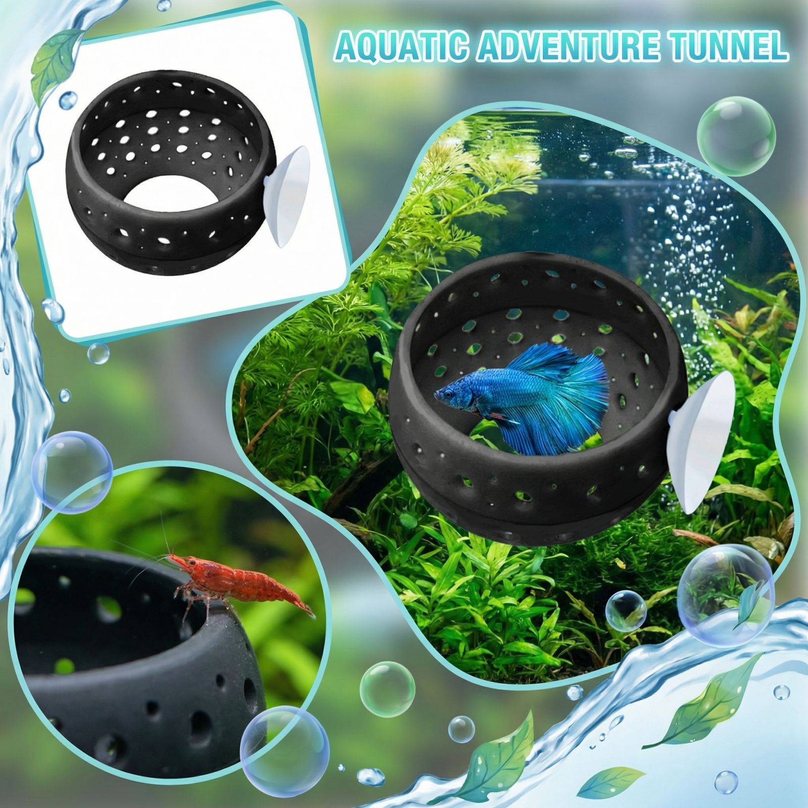 Betta Glühbirnen-Verstecktunne – Planted Aquarium For Betta Bewertung und Preis