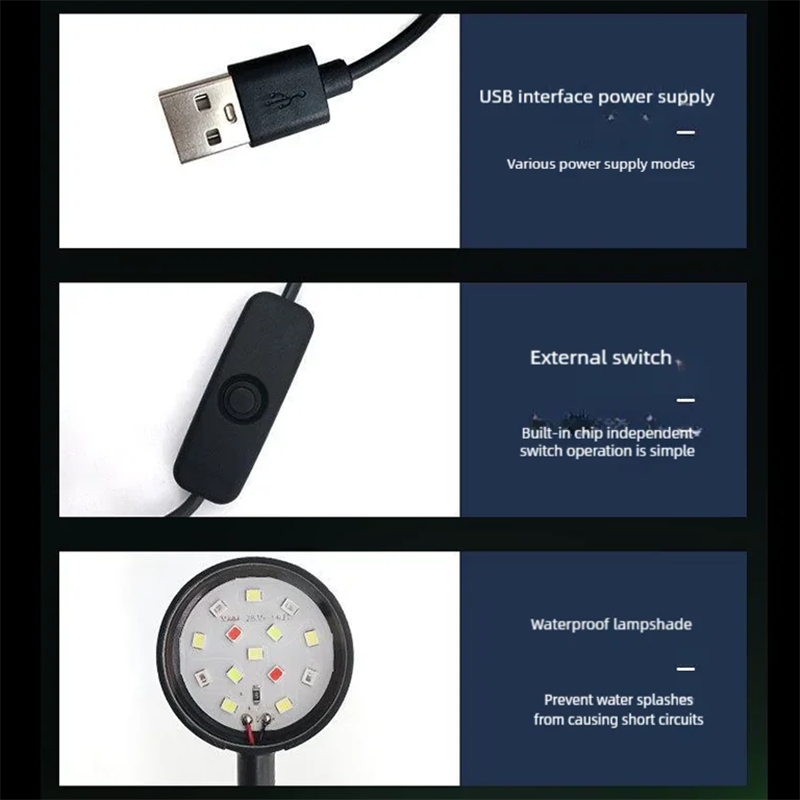 USB-LED-Aquarium-Cliplampe, ho – Aquarium Plant Iron Bewertung und Preis