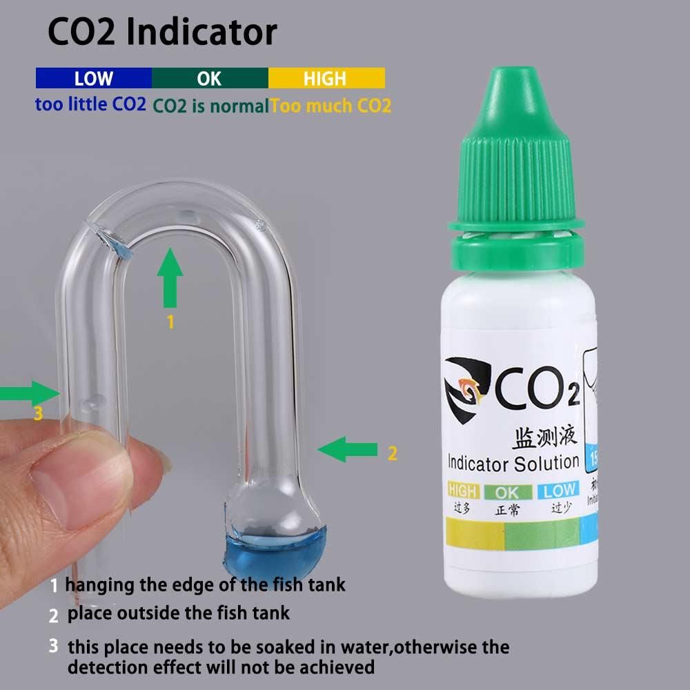 Gras-Testgerät-Set, PH-Messger – Glass Co2 Drop Checker Bewertung und Preis