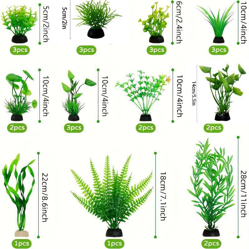 Aquarium-Dekor-Set, künstliche – Planted Aquarium Materials Bewertung und Preis