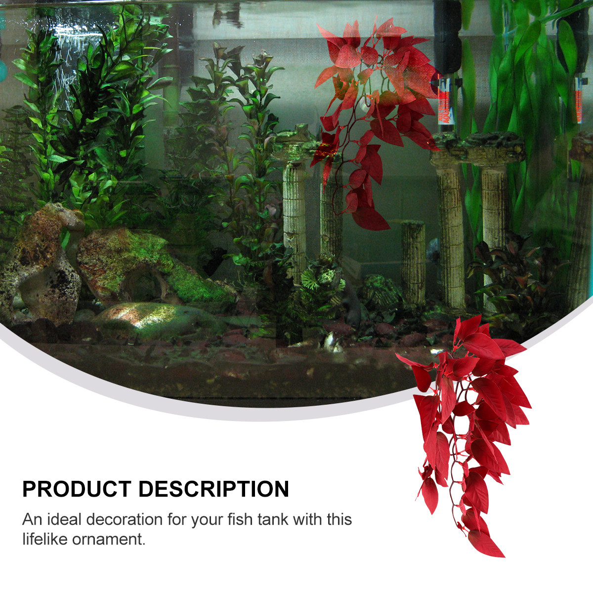 Simulationspflanze Lebensechte – Aquarium Plant Red Bewertung und Preis