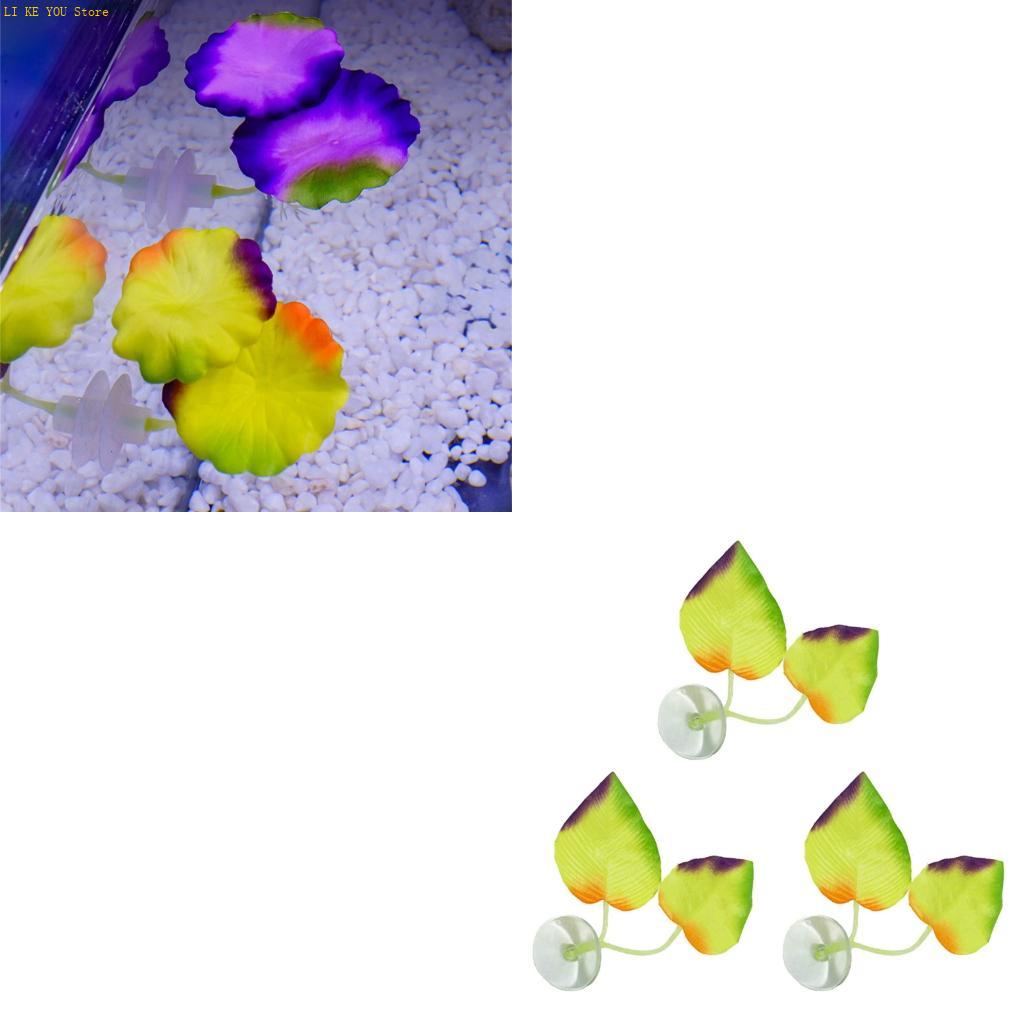 W3JE 3 Stück künstliche bunte  – Aquarium Planted Background Bewertung und Preis